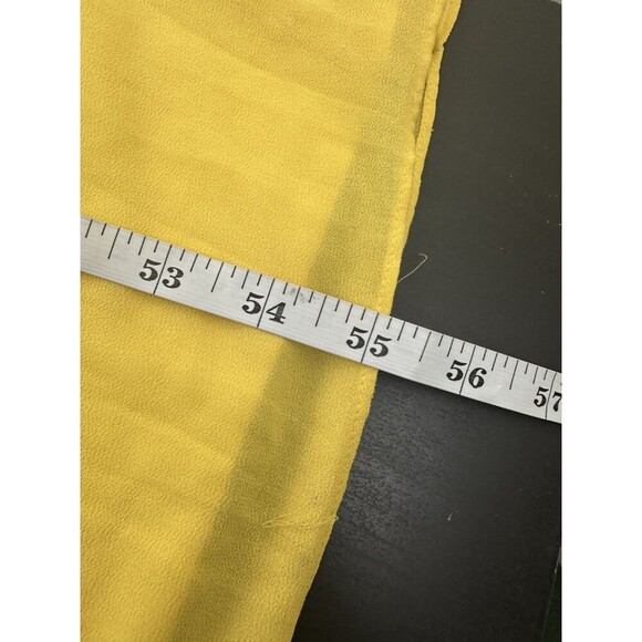Torrid Yellow Pleated Dress Gown Maxi Long Pullover Sleeveless Scoop Women Large - Picture 15 of 16